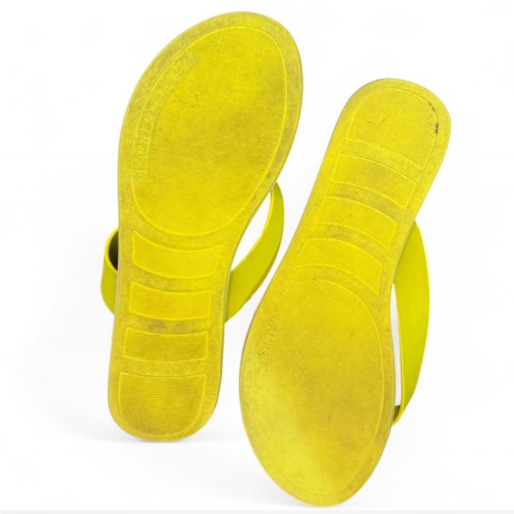 Yellow Ralph Lauren Flip Flops - Picture 4 of 5